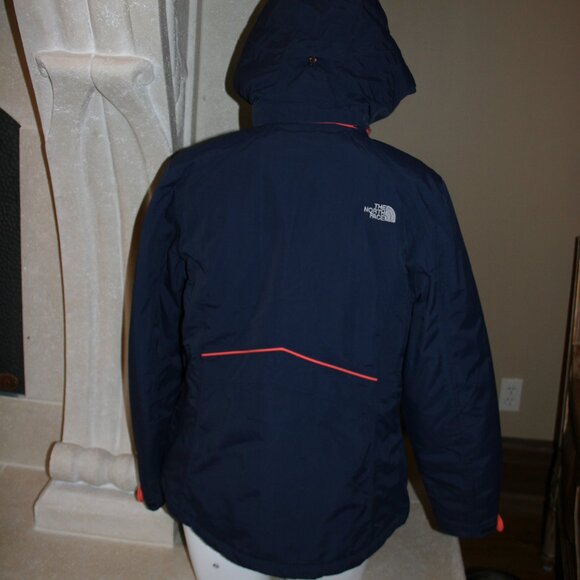 The North Face Hy Vent Jacket Blue w/ Orange Lining Size XL (NWOT) - Picture 3 of 16